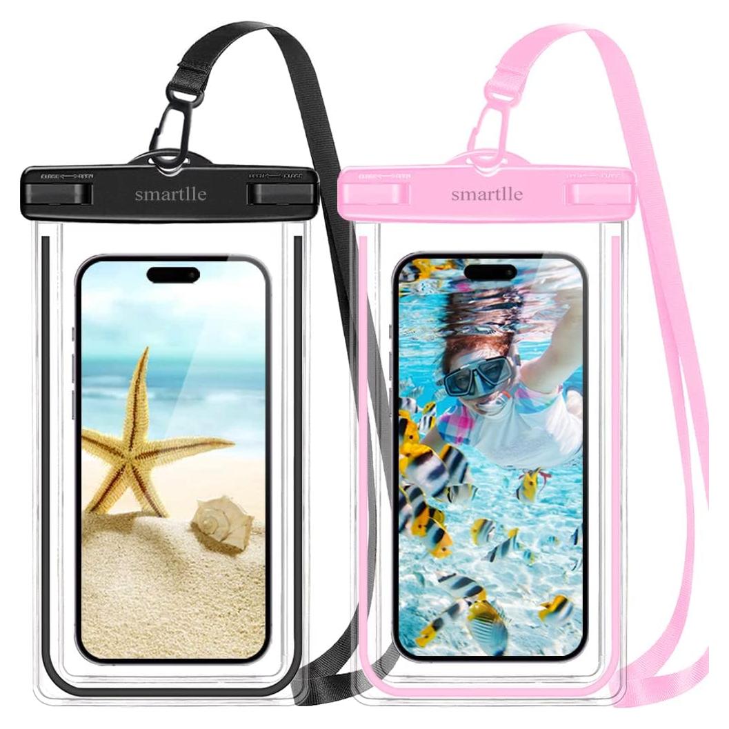 Fundas Impermeables IPX8 Smartlle para iPhone y Galaxy