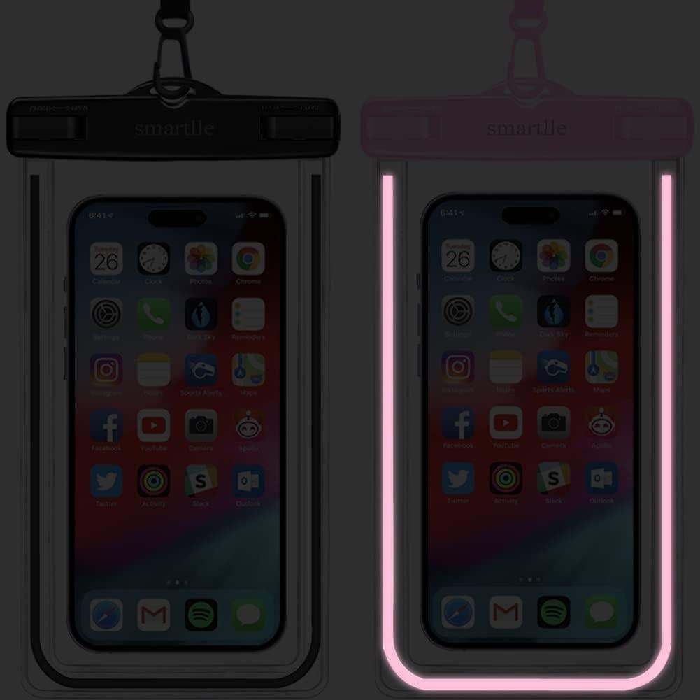 Fundas Impermeables IPX8 Smartlle para iPhone y Galaxy