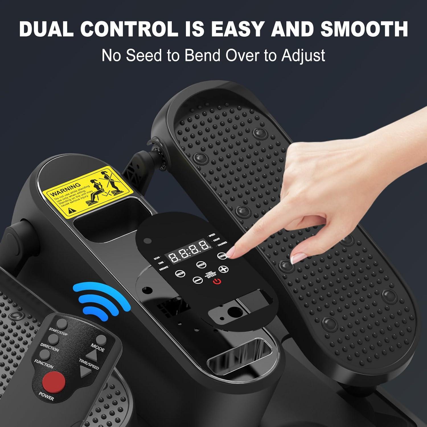 Máquina Elíptica Bajo Escritorio OSCILANTE DELGADO, 12 Velocidades