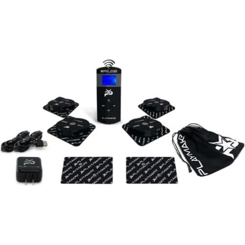 Sistema Terapéutico Inalámbrico TENS + EMS iReliev Negro