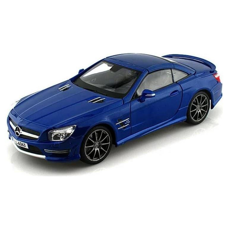 Maisto SL 63 AMG 2012 Azul 1:18 Modelo Diecast Detallado