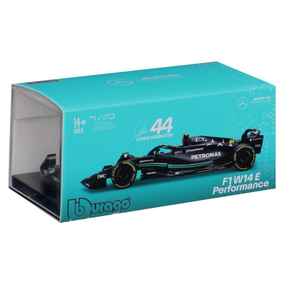 Bburago F1 Mercedes-AMG W14 Hamilton #44 1:43 Diecast