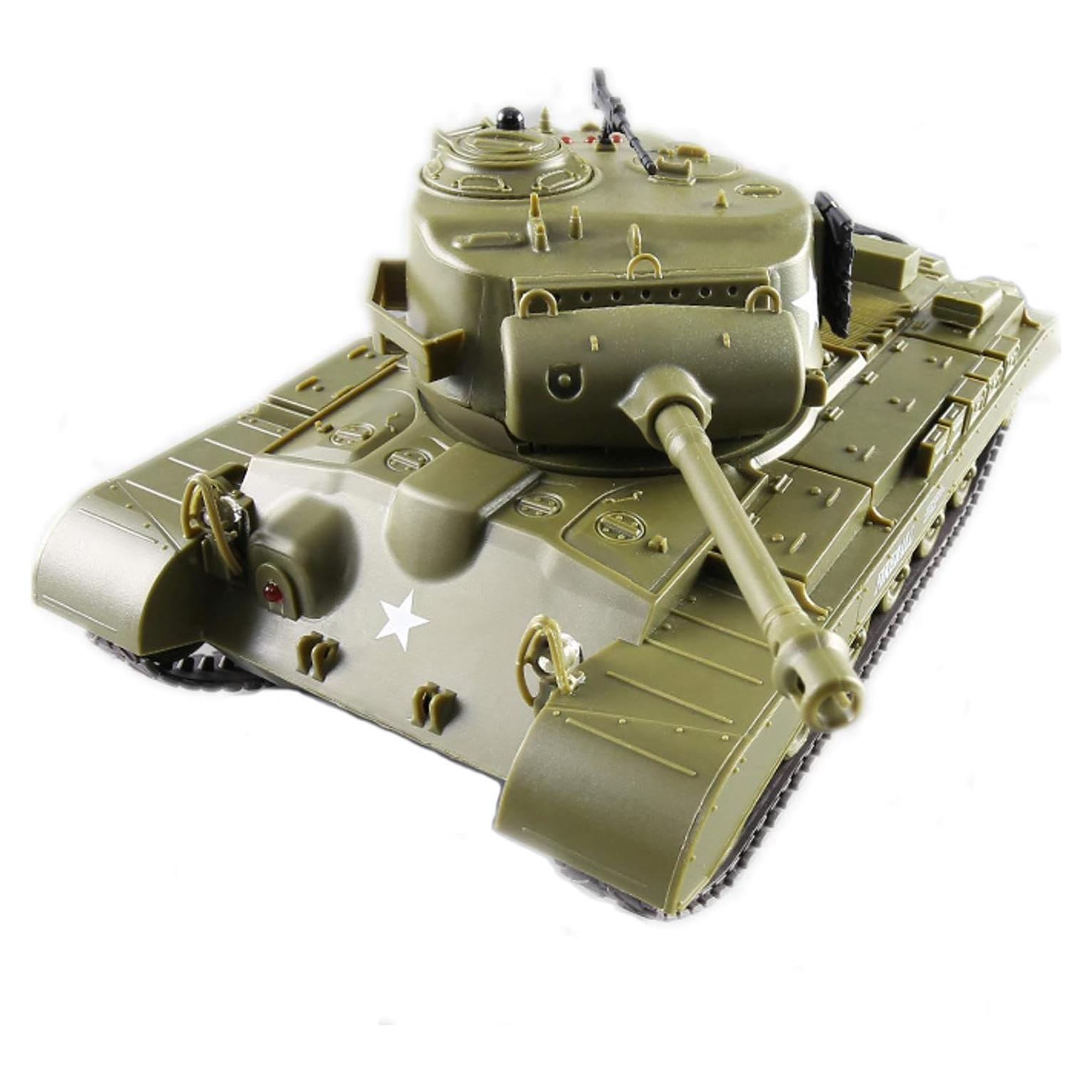 Tanque Pesado RC POCO DIVO M26 Pershing 1/30 Infrarrojo