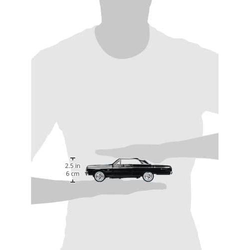 Modelo Diecast 1964 Chevrolet Impala Hardtop Motor Max Negro