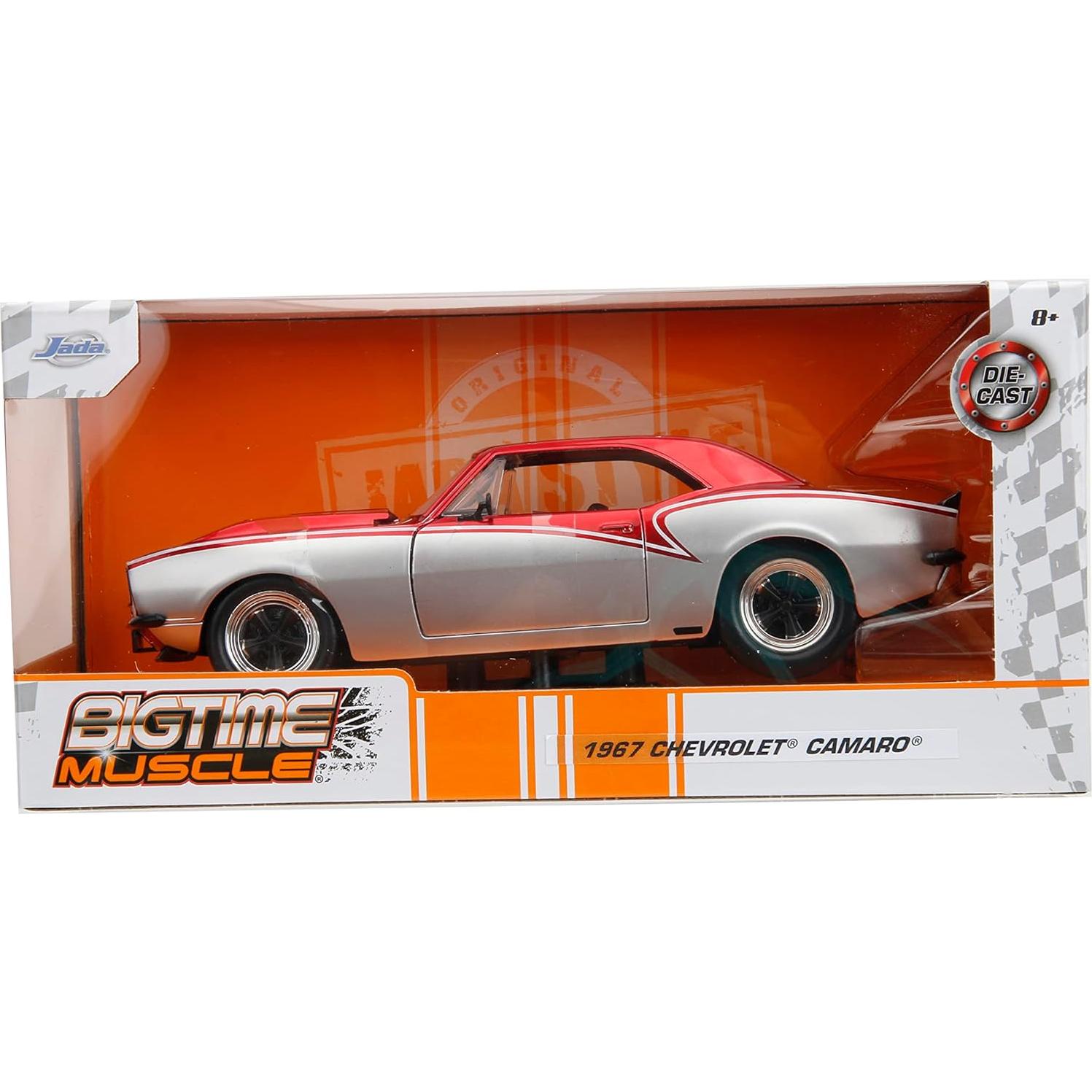 Coche Die-Cast 1:24 Jada Big Time Muscle 1967 Chevy Camaro