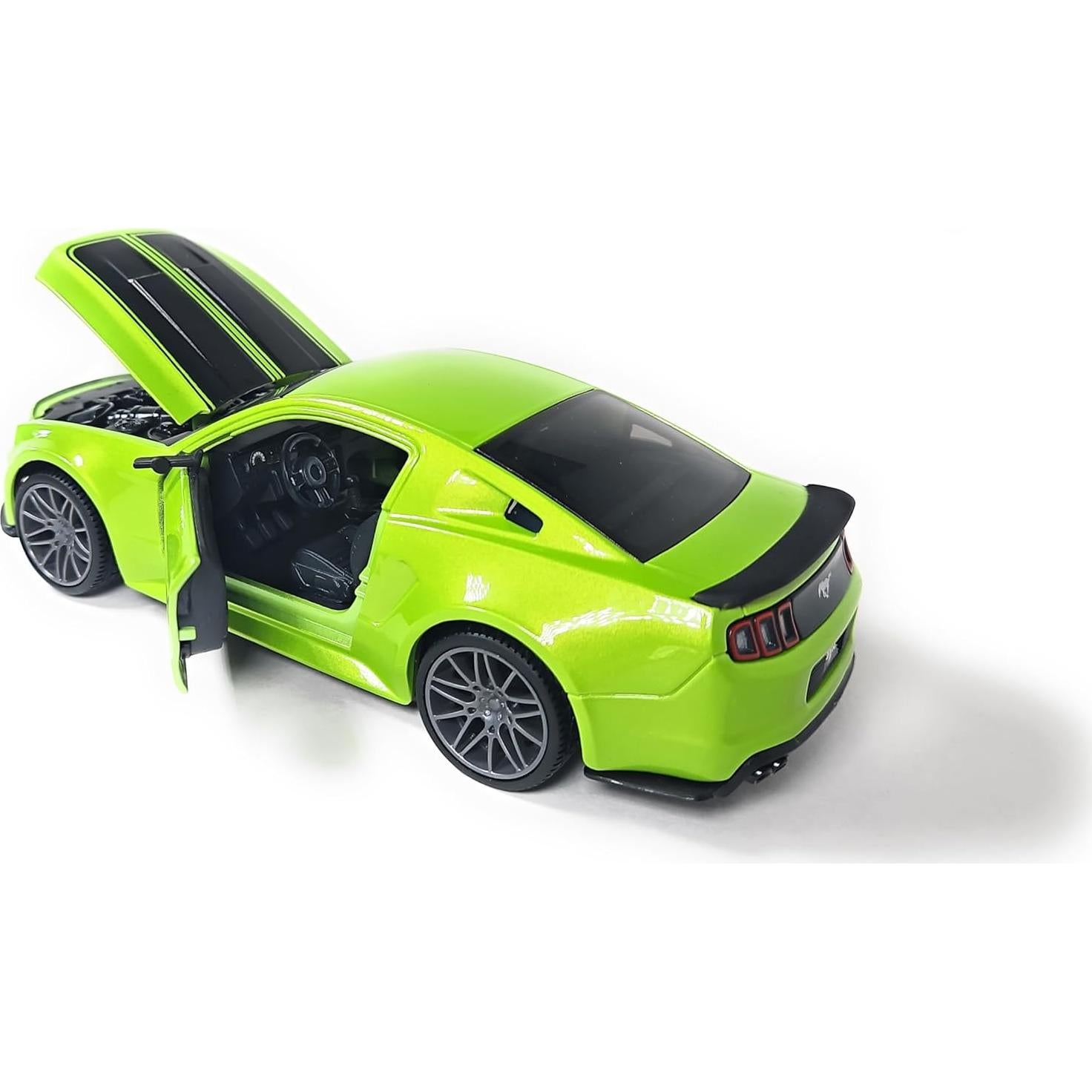 Maisto 31506 Ford Mustang Street Racer Verde 1/24