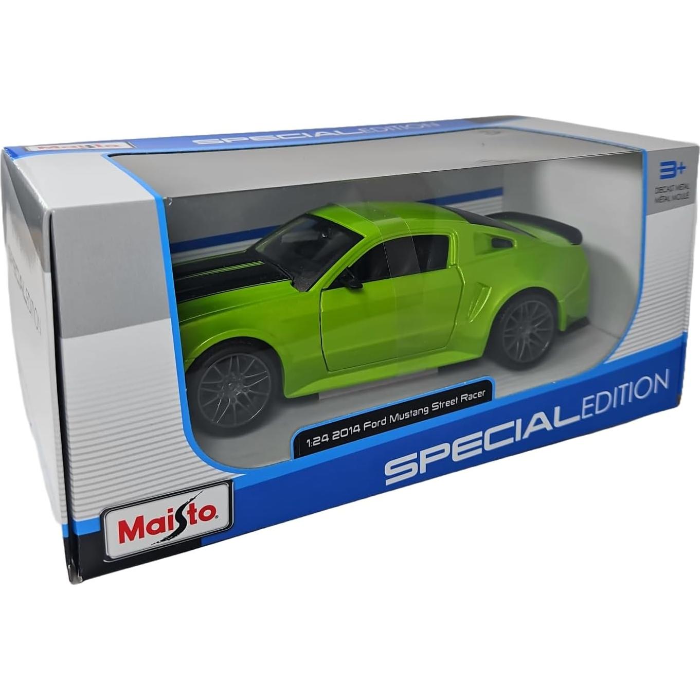 Maisto 31506 Ford Mustang Street Racer Verde 1/24