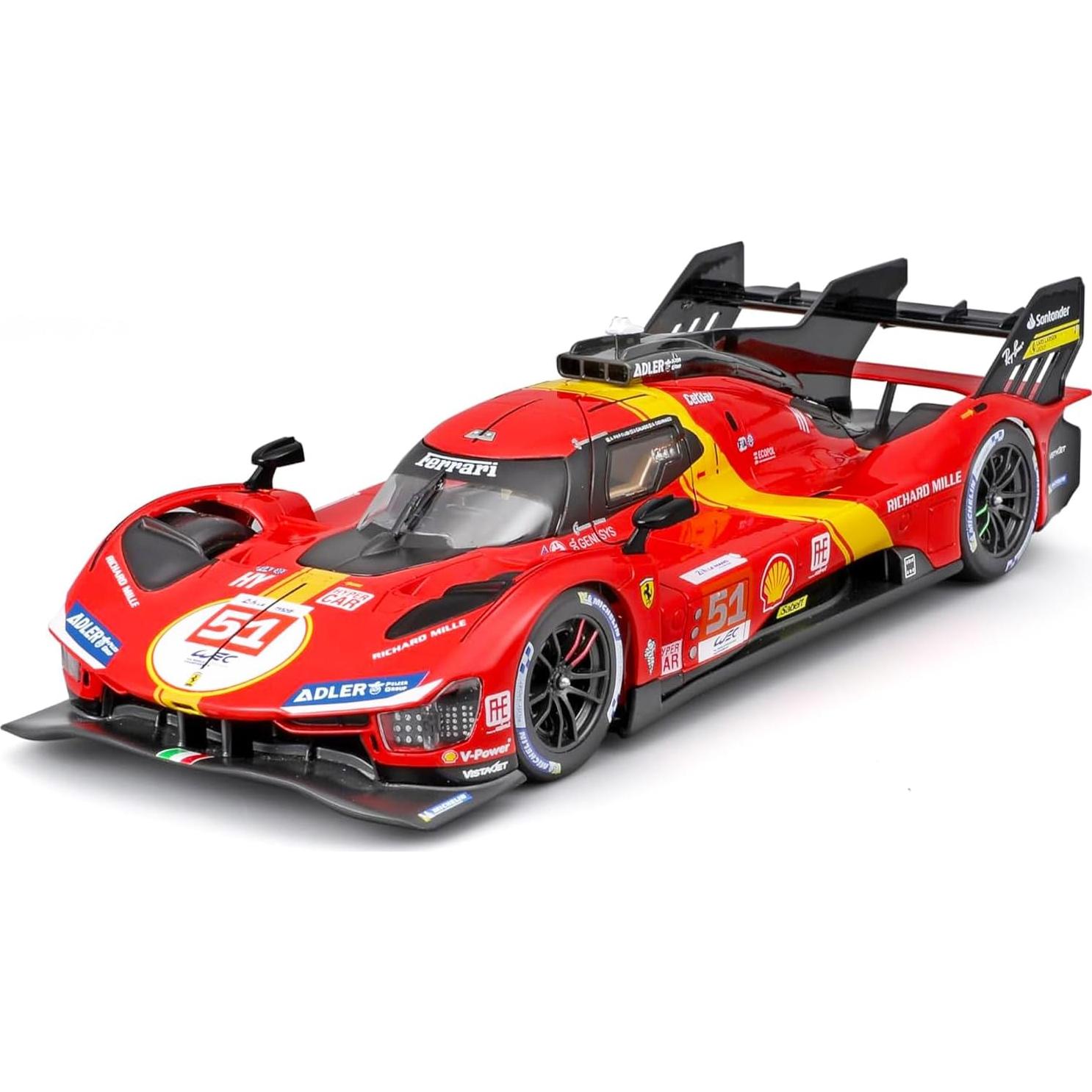 Ferrari Racing 499P LMH #51 Bburago 1:43 Die Cast Colección