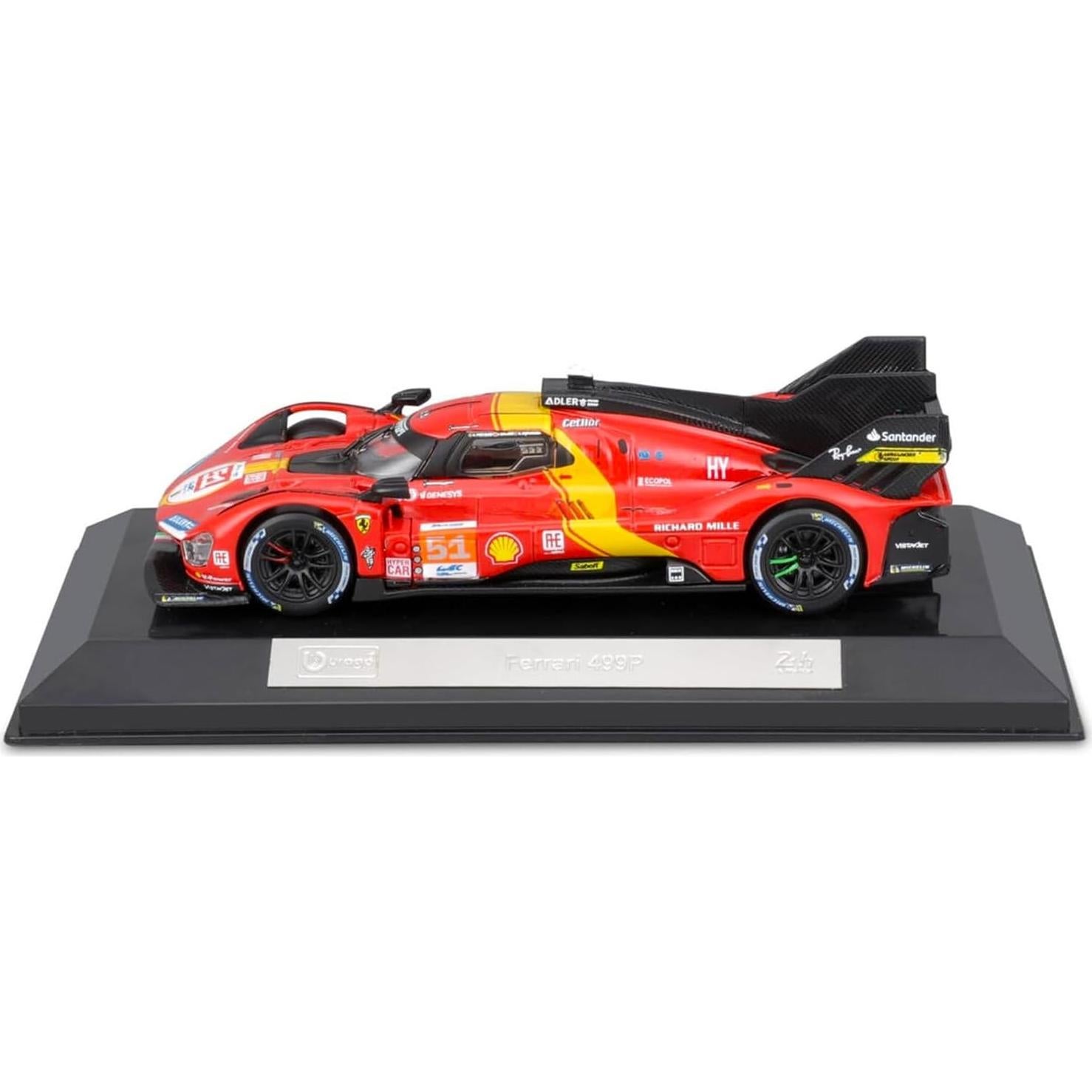 Ferrari Racing 499P LMH #51 Bburago 1:43 Die Cast Colección