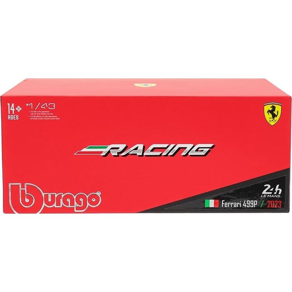 Ferrari Racing 499P LMH #51 Bburago 1:43 Die Cast Colección