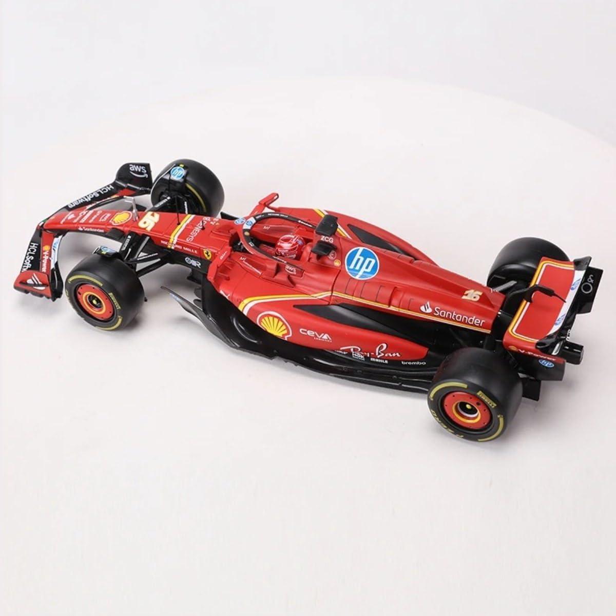 Modelo de Coche de Carreras F1 SF24#16 Leclerc 31.2cm Diecast