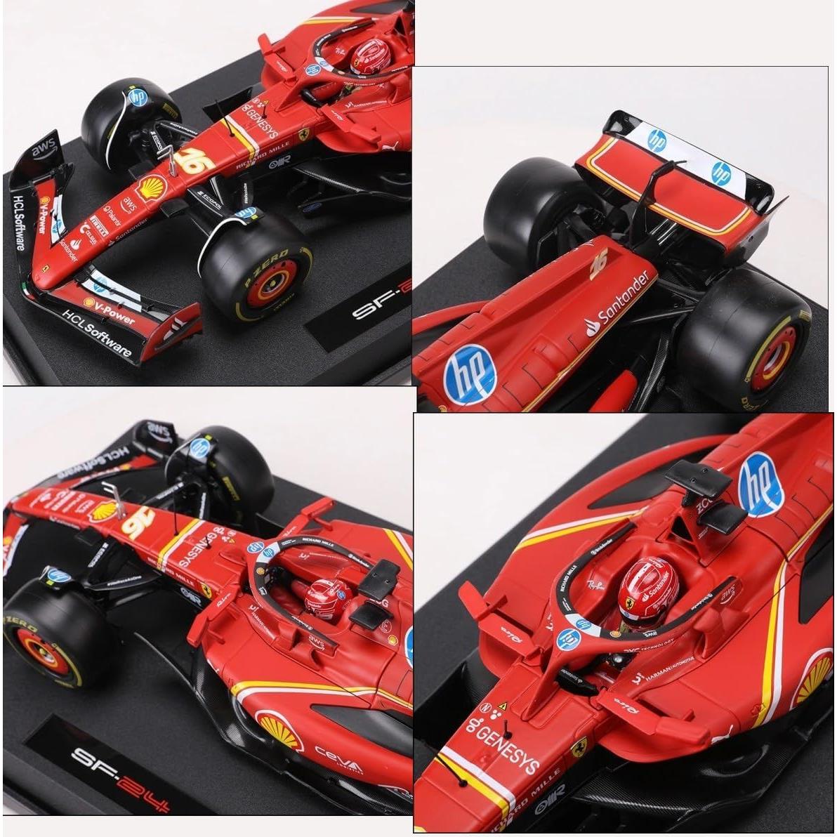 Modelo de Coche de Carreras F1 SF24#16 Leclerc 31.2cm Diecast