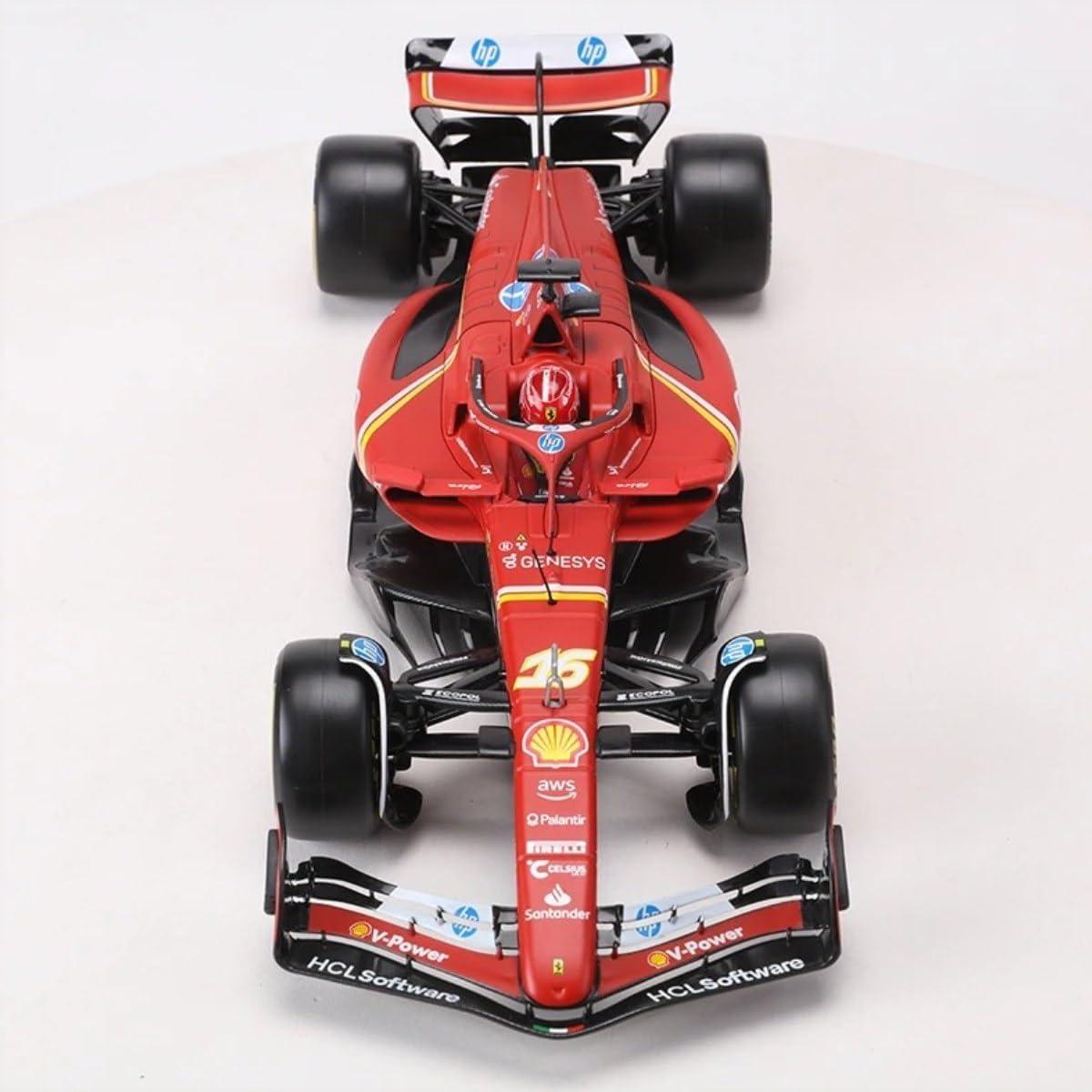 Modelo de Coche de Carreras F1 SF24#16 Leclerc 31.2cm Diecast