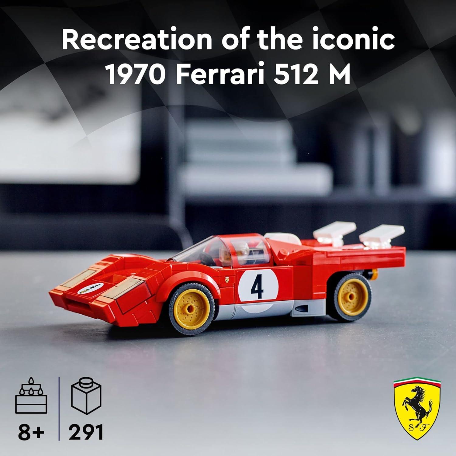 LEGO Speed Champions Ferrari 512 M 76906 - Set de Construcción