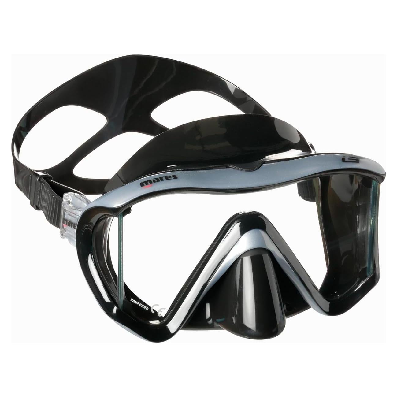 Máscara de Buceo Mares I3 - Vista Panorámica y Silicona