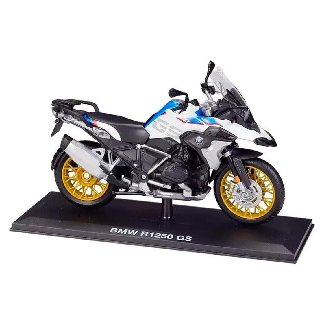 Maisto Miniatura BMW R1250 GS 1/12 con Base de Exhibición