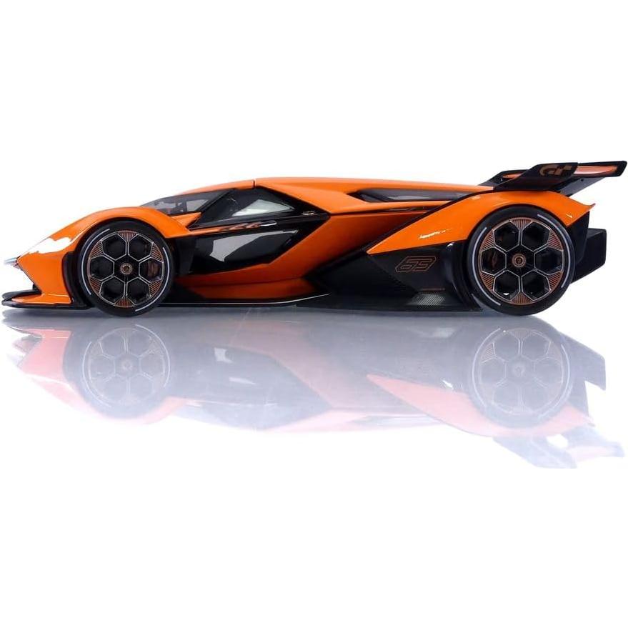 Maisto V12 Vision Gran Turismo 2021 Escala 1:18 Metal Naranja