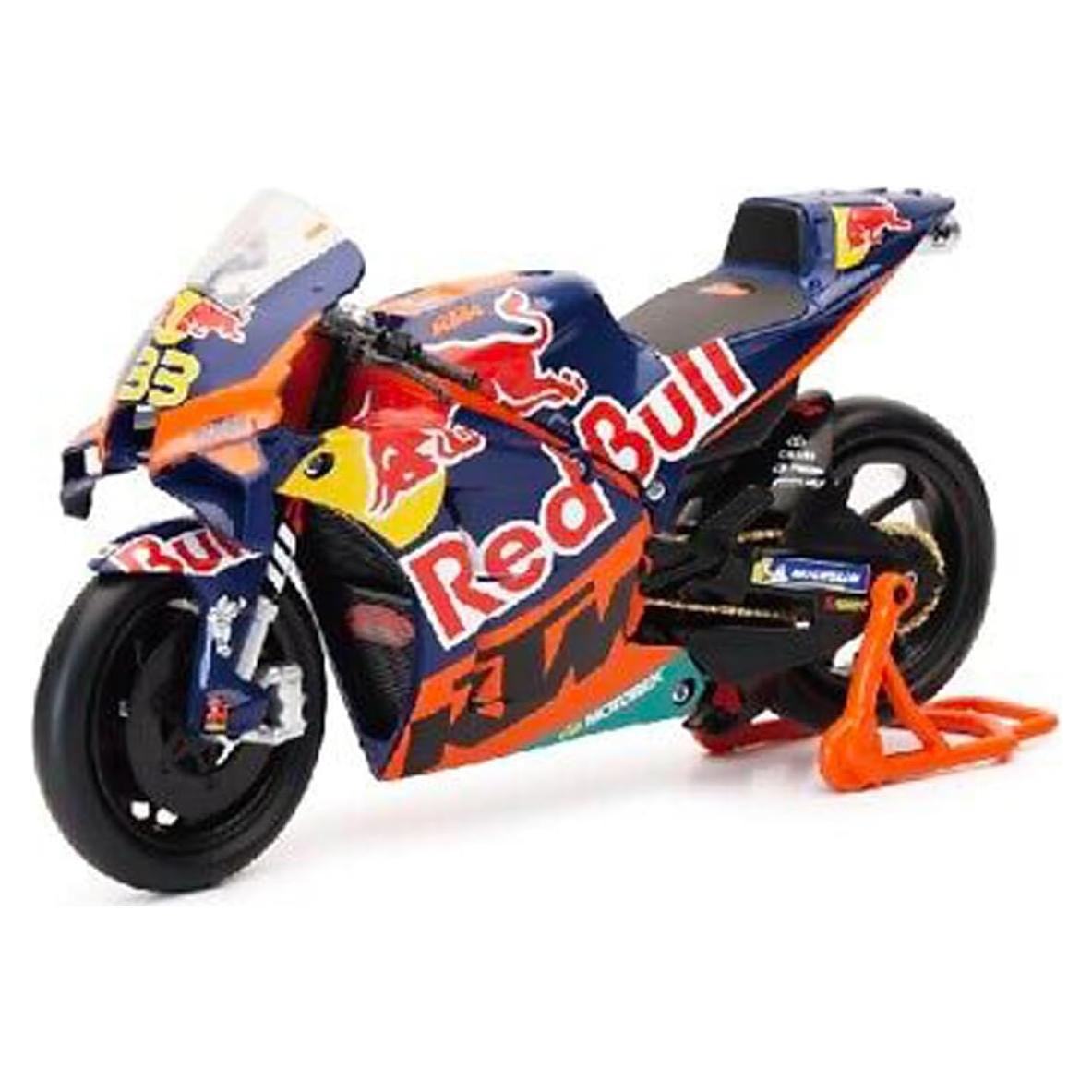 Modelo Diecast Motocicleta KTM RC16 #33 Brad Binder 1:12