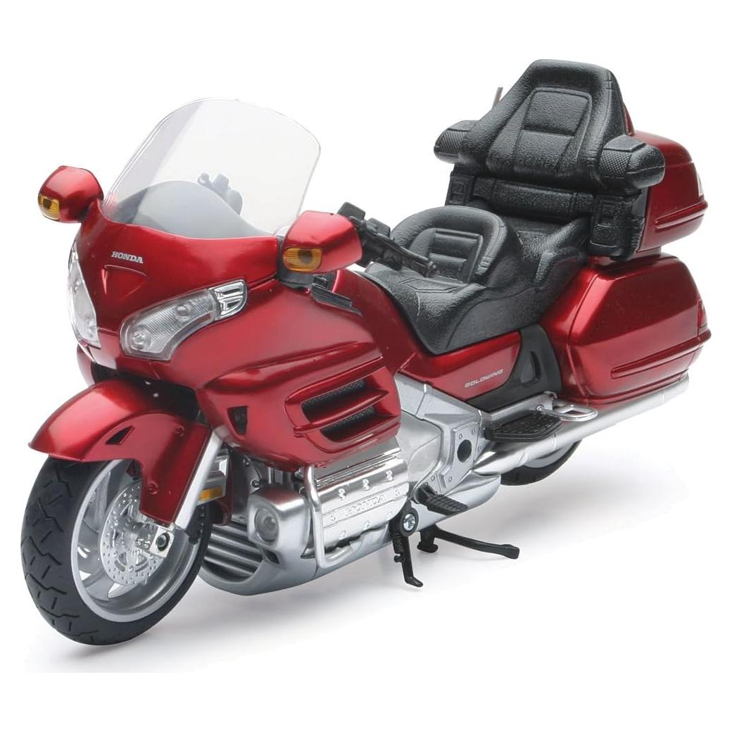 Modelo Diecast Moto Honda Gold Wing 2010 Rojo 1:12