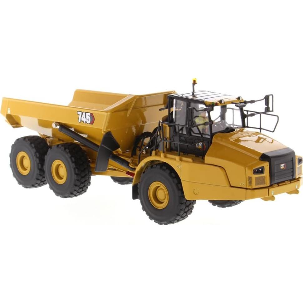 Camión Articulado Diecast Masters Caterpillar 745 - 33x13x13 cm