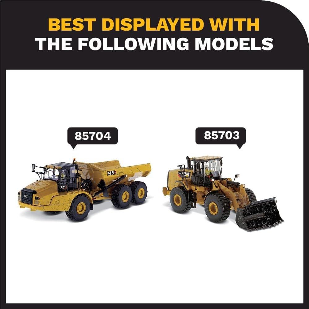 Camión Articulado Diecast Masters Caterpillar 745 - 33x13x13 cm