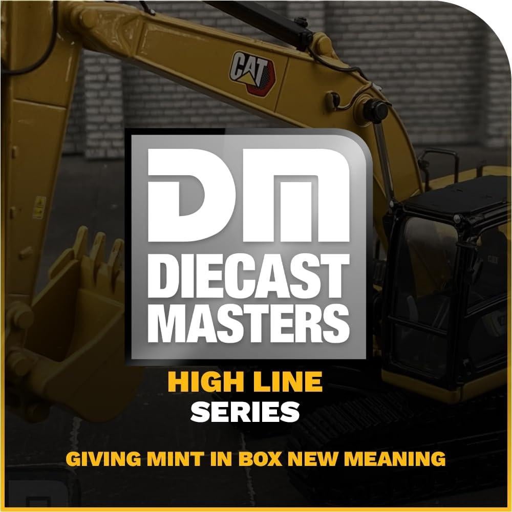 Excavadora Hidráulica Diecast Masters CAT 336 1:50 Detalles Realistas