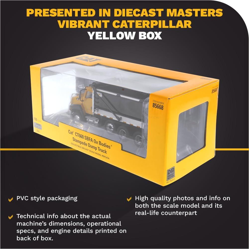 Camión Volquete Diecast Masters Caterpillar CT660 1:50