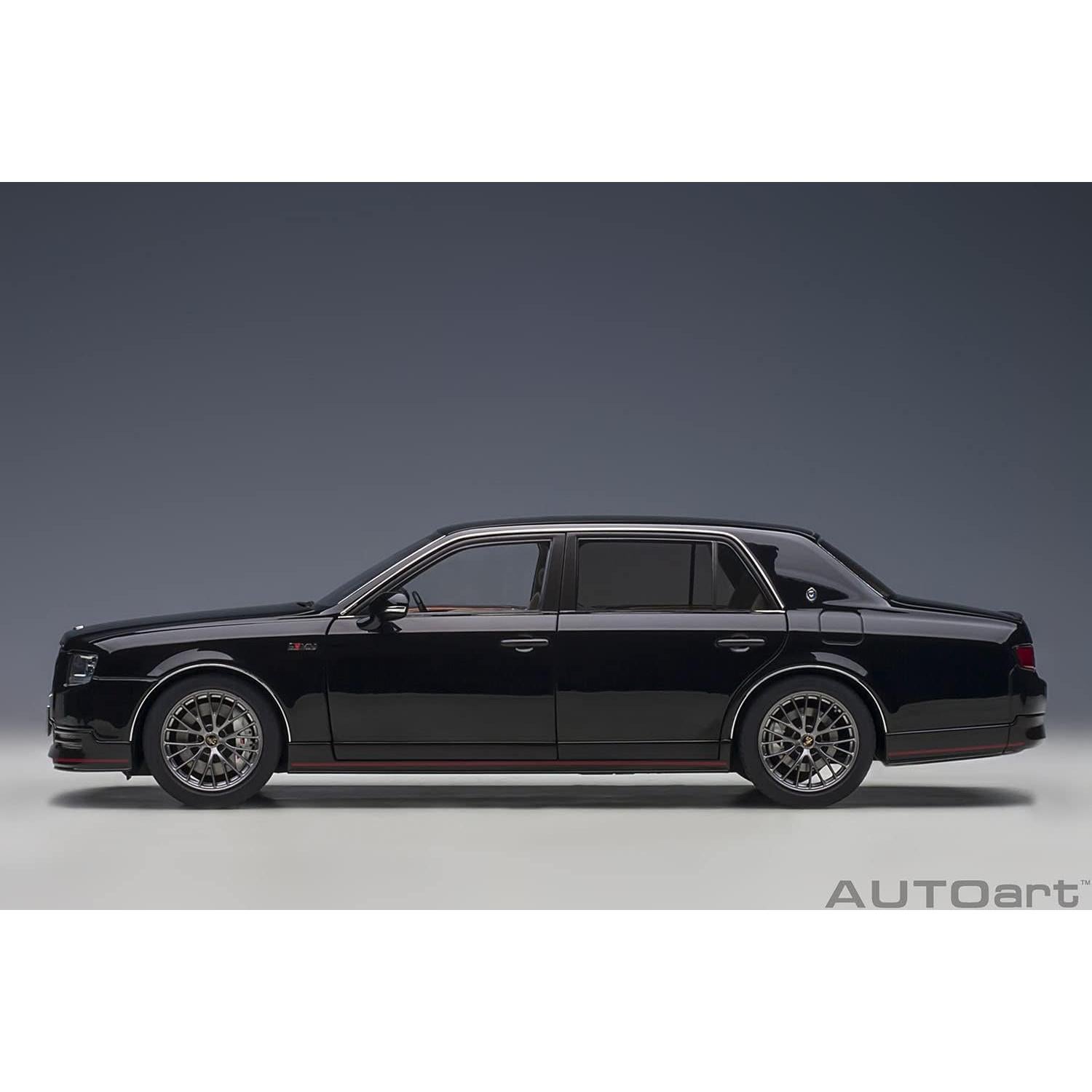 Autoart 1/18 Toyota Century 2018 Negro Detallado