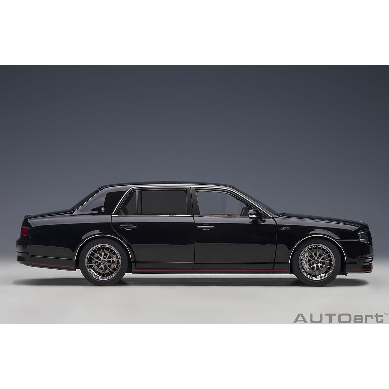 Autoart 1/18 Toyota Century 2018 Negro Detallado
