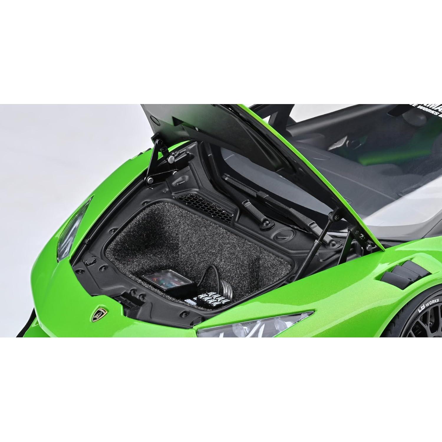 Modelo de Coche Lambo Huracan GT Autoart 1/18 Verde Perla