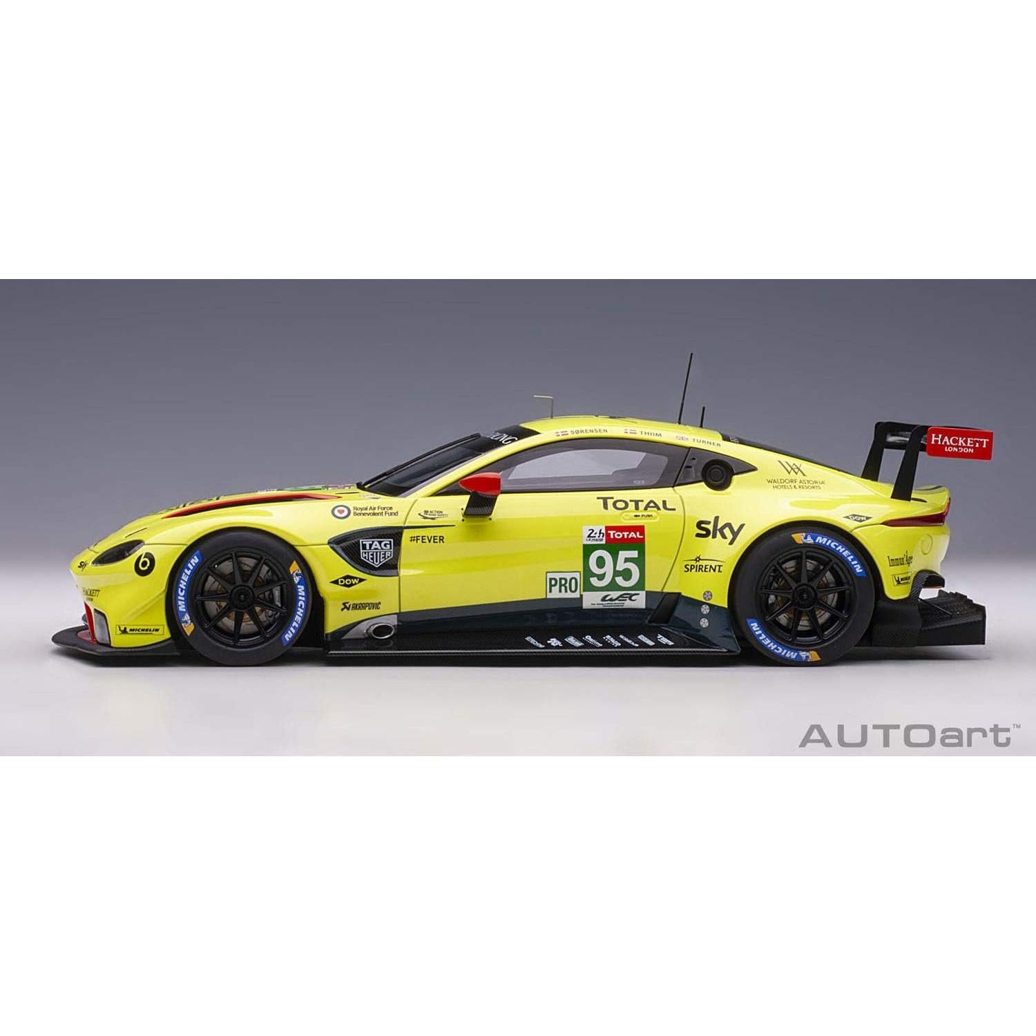 Autoart 2018 Aston Martin Vantage GTE #95 1:18 Modelo Coche