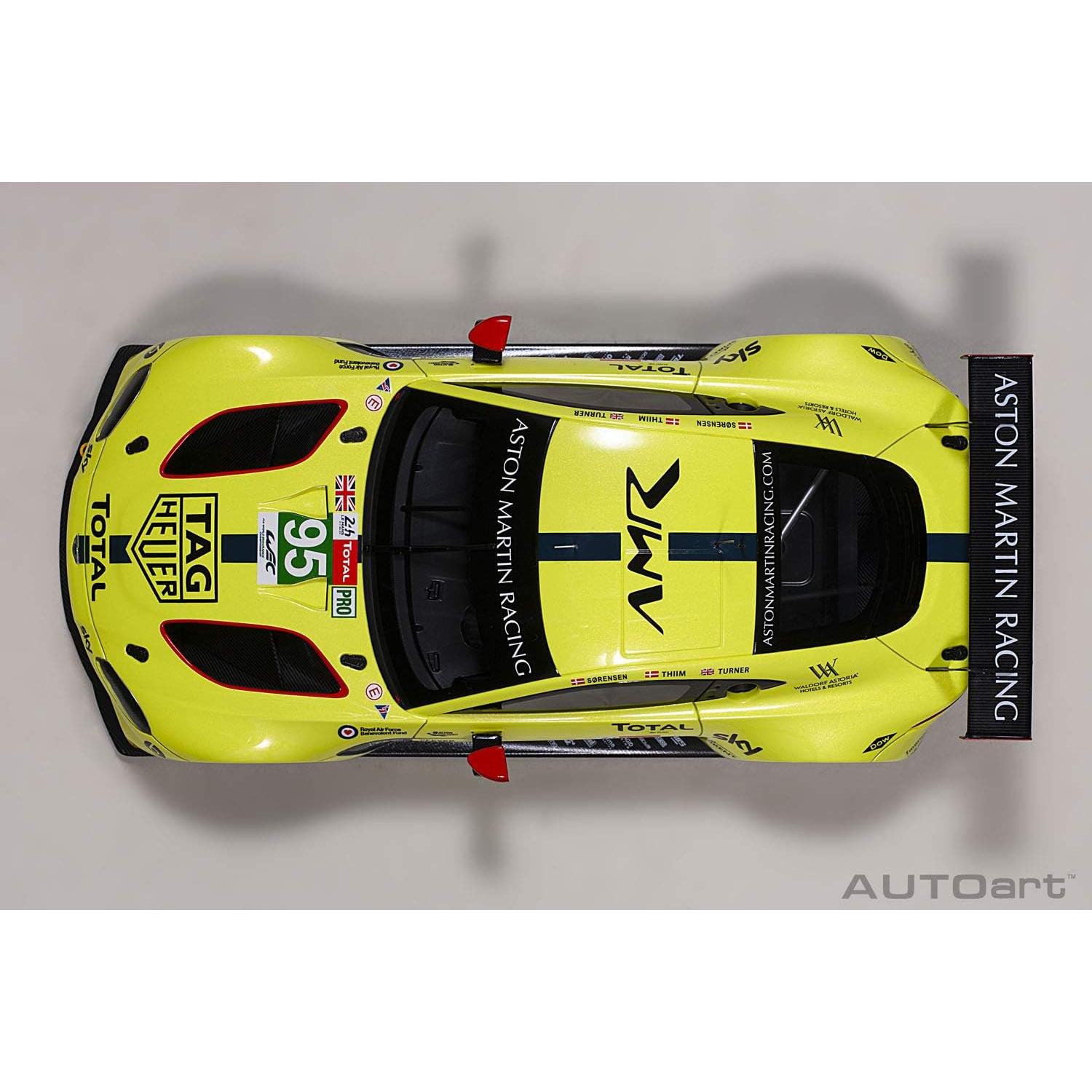 Autoart 2018 Aston Martin Vantage GTE #95 1:18 Modelo Coche