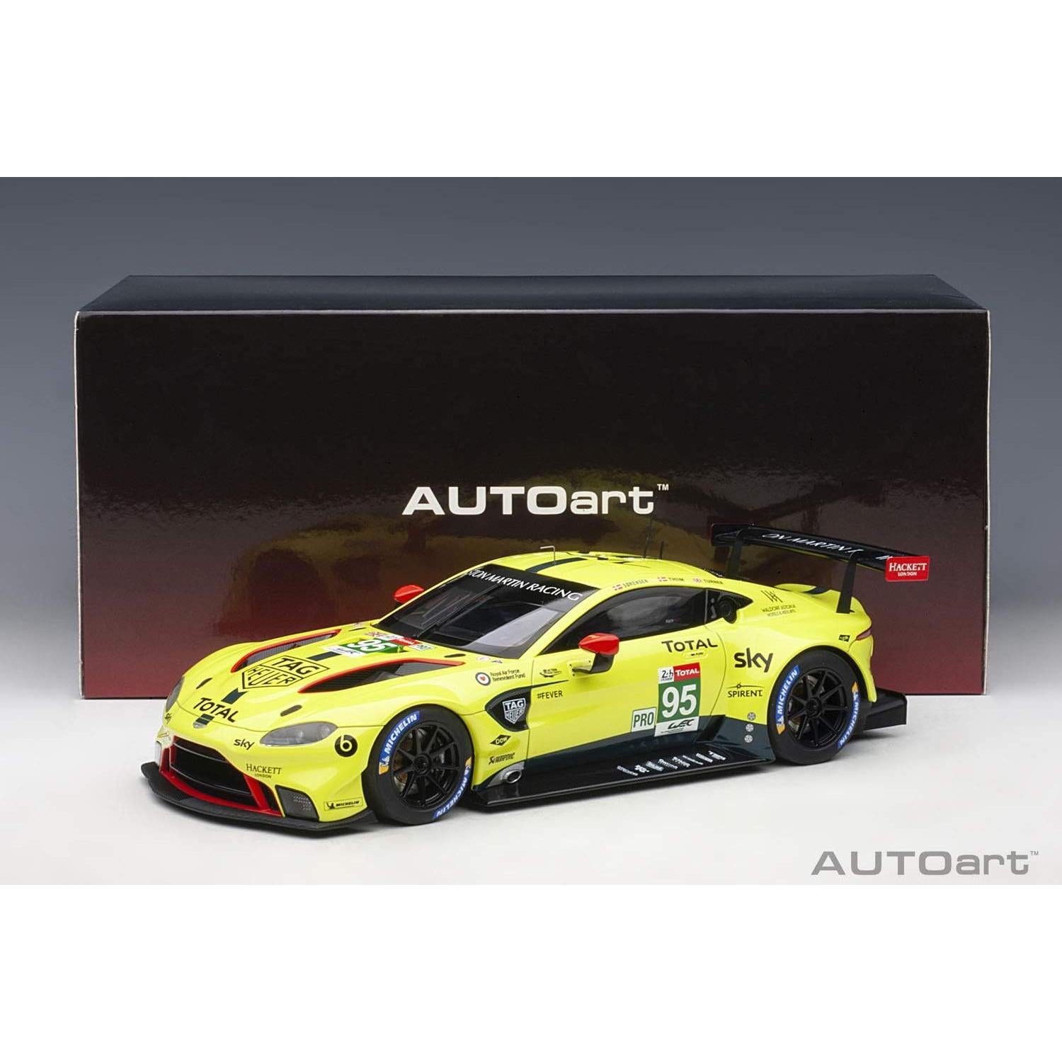 Autoart 2018 Aston Martin Vantage GTE #95 1:18 Modelo Coche