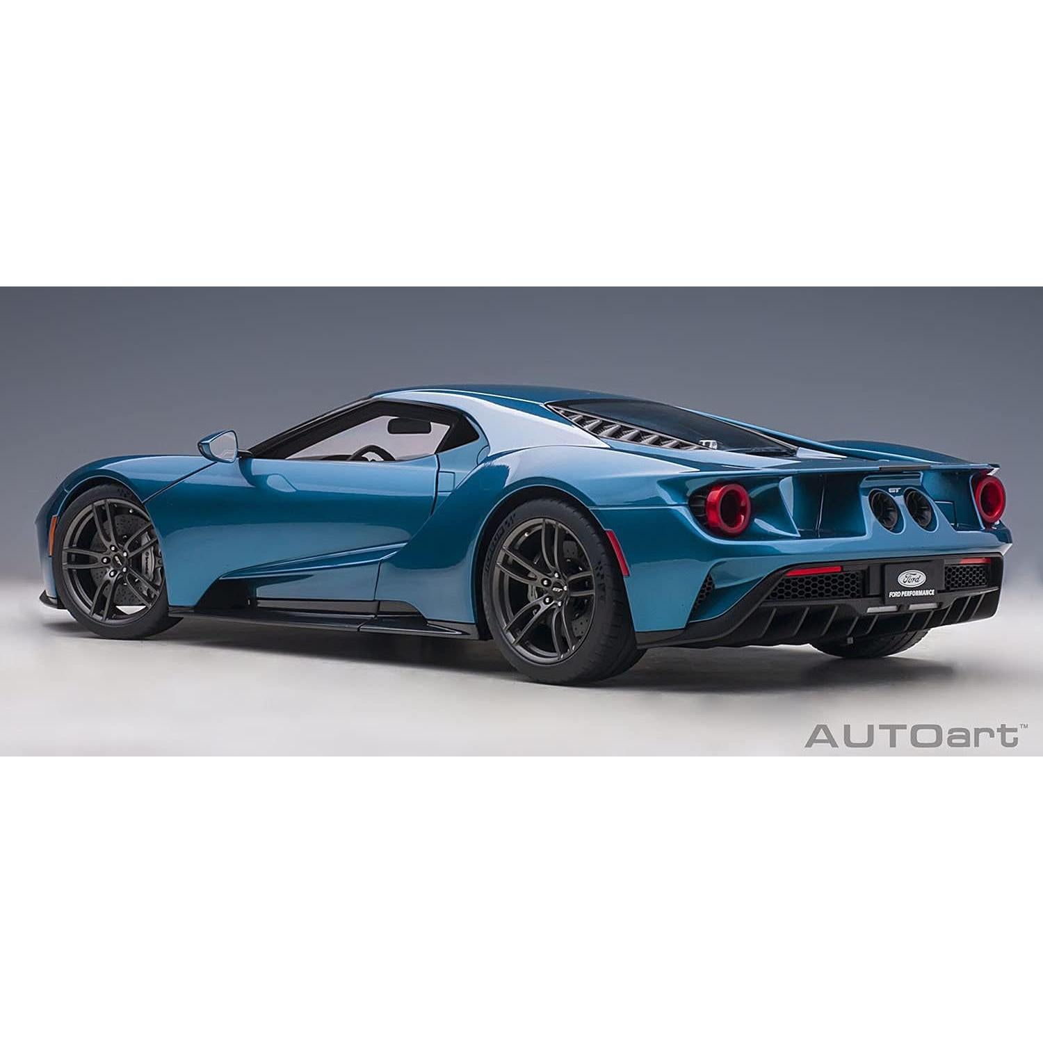 Autoart Ford GT 2017 Azul Metálico 1:12 Modelo a Escala