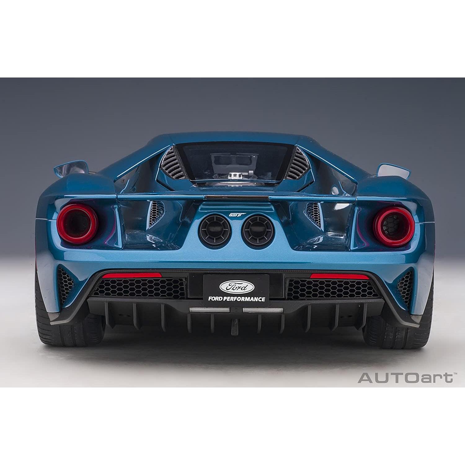 Autoart Ford GT 2017 Azul Metálico 1:12 Modelo a Escala