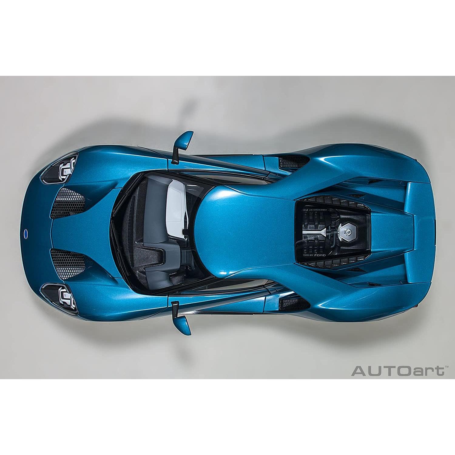 Autoart Ford GT 2017 Azul Metálico 1:12 Modelo a Escala