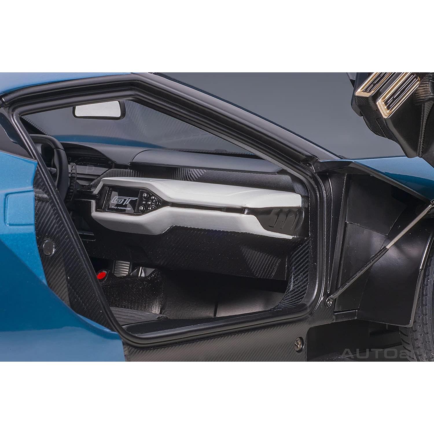 Autoart Ford GT 2017 Azul Metálico 1:12 Modelo a Escala