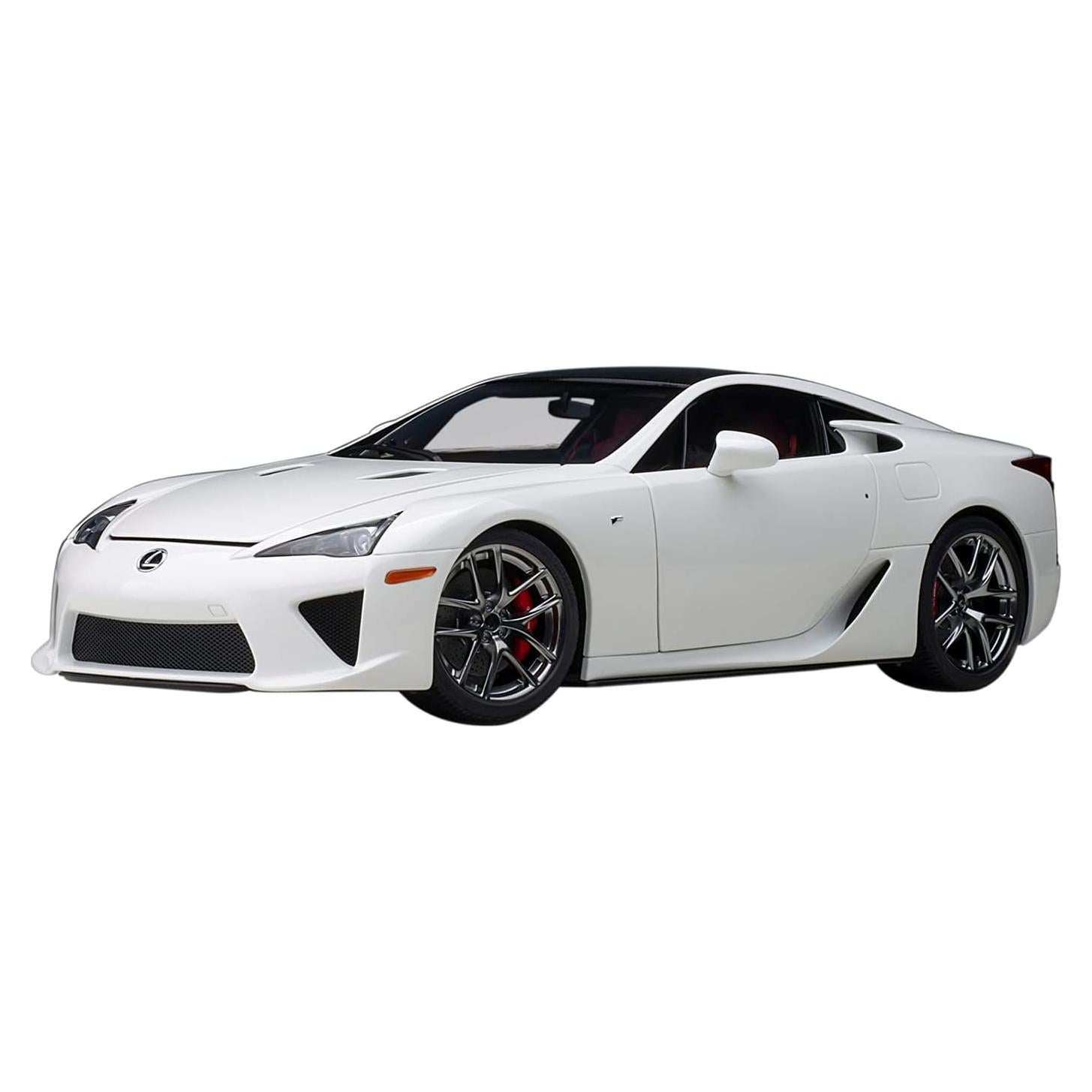 AUTOart Lexus LFA 1:18 Blanco/Carbono Detalle Realista