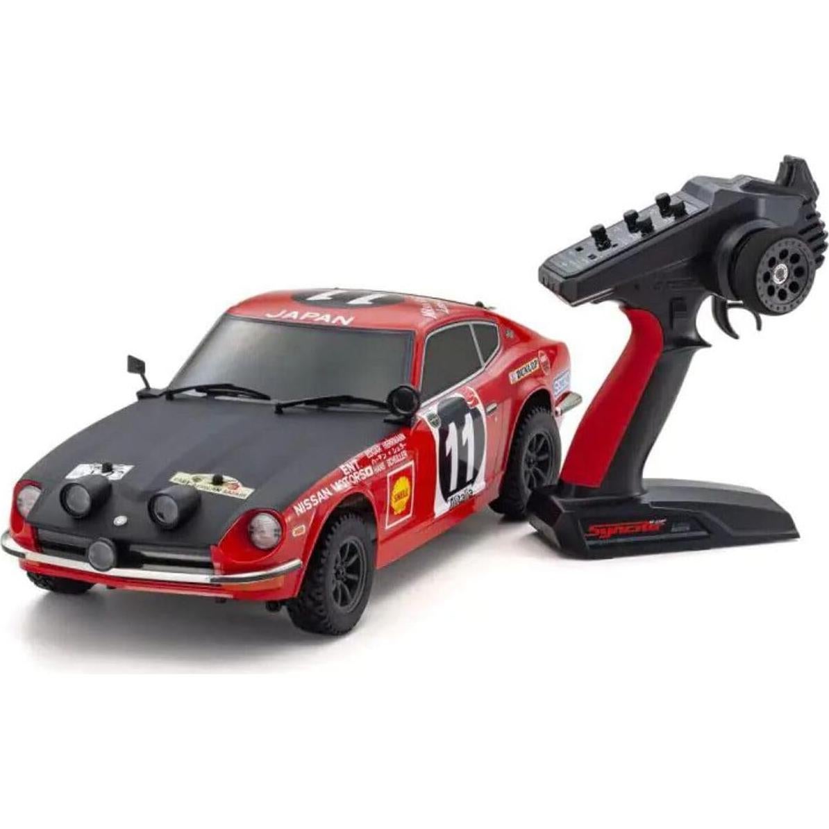 Control Remoto Eléctrico Kyosho Datsun 240Z Rally 1/10