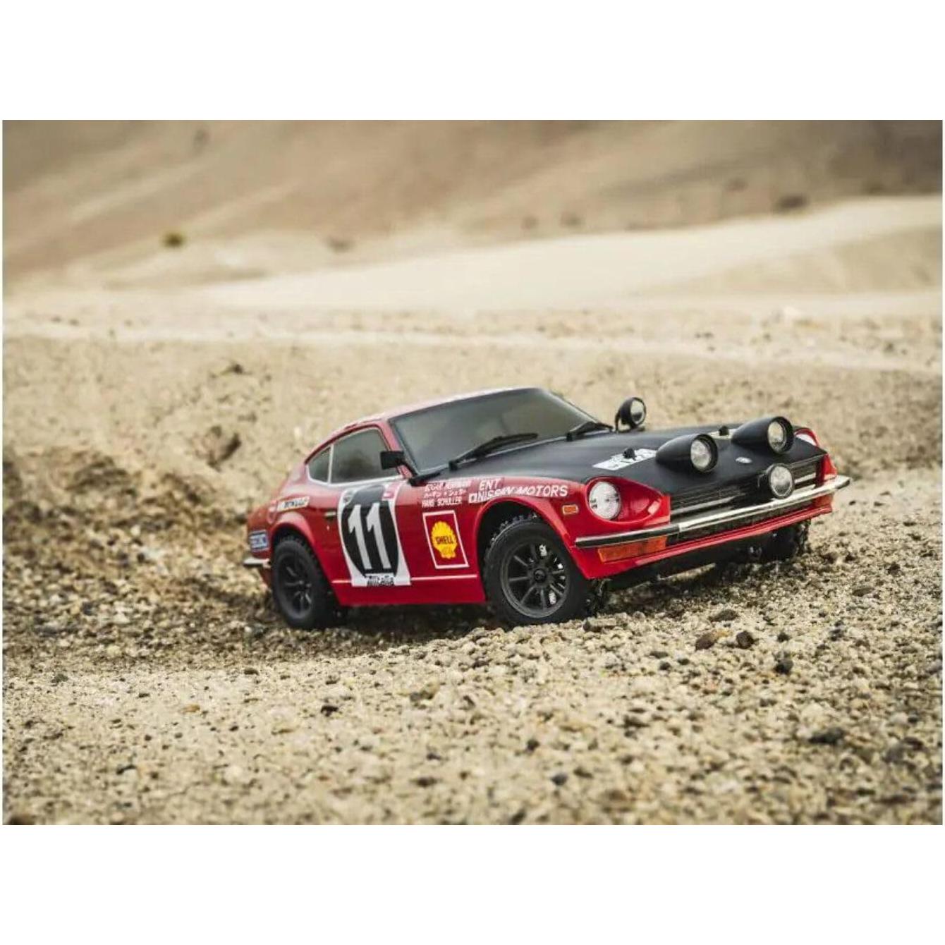 Control Remoto Eléctrico Kyosho Datsun 240Z Rally 1/10