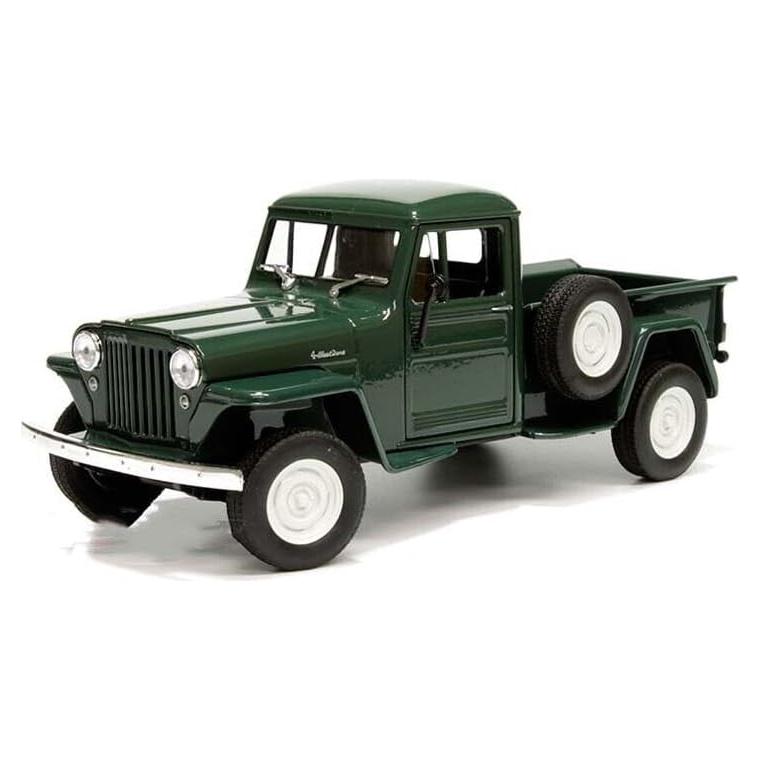 Camión Pickup 1947 Verde Oscuro Welly 1/24 Diecast