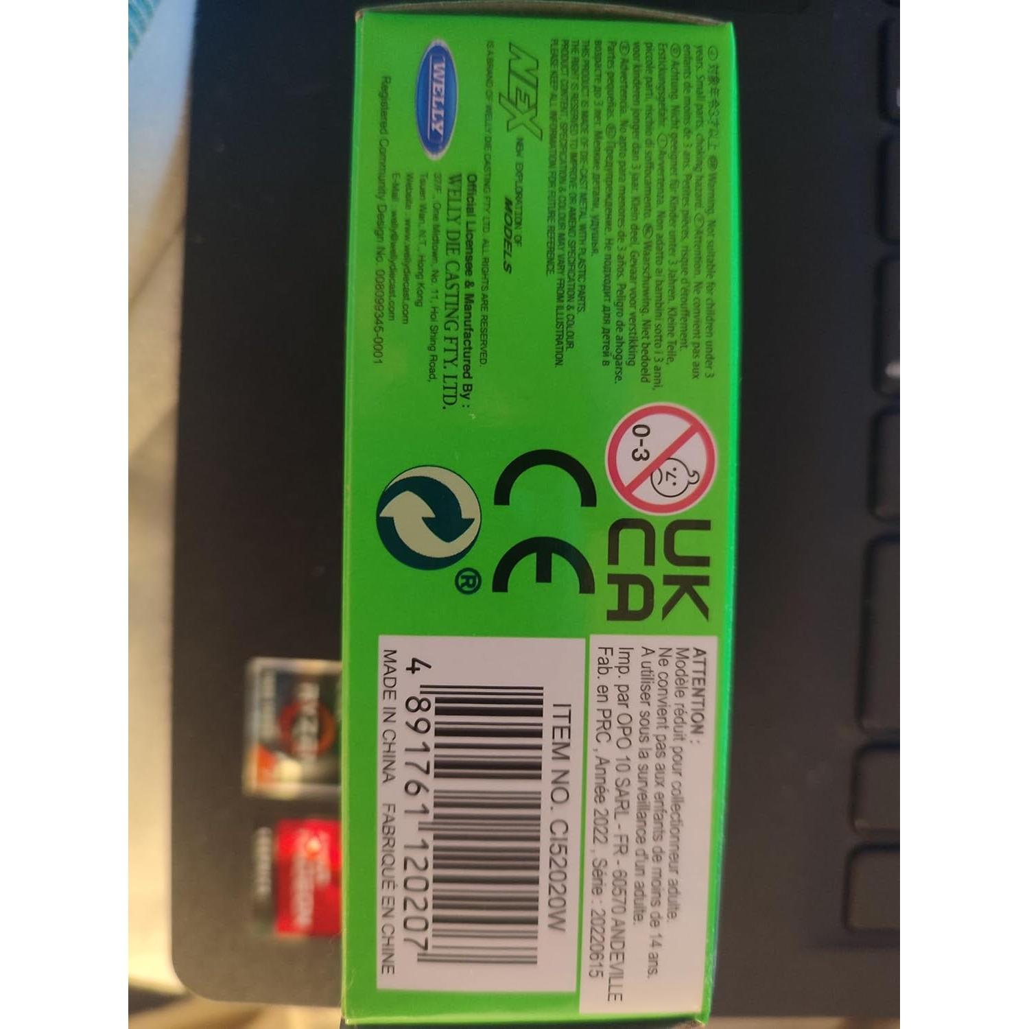 Coche en miniatura Welly Renault CLIO RS 8 cm Metal Zamac