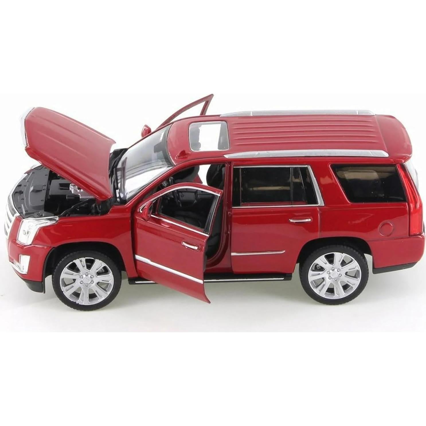 Coche de metal fundido Welly 24084R 2017 rojo 1:24