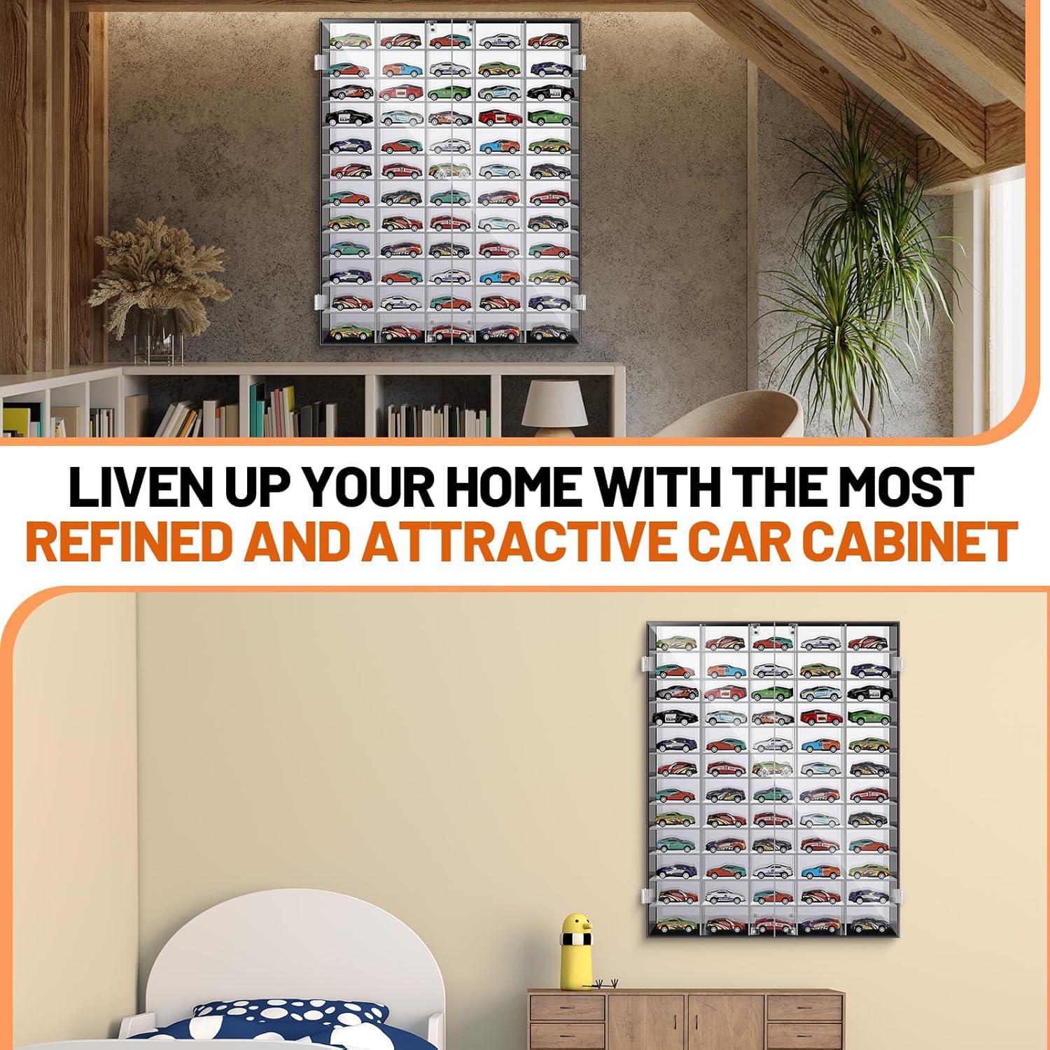 Estuche de Exhibición Acrílico Suzile para Automóviles 1/64