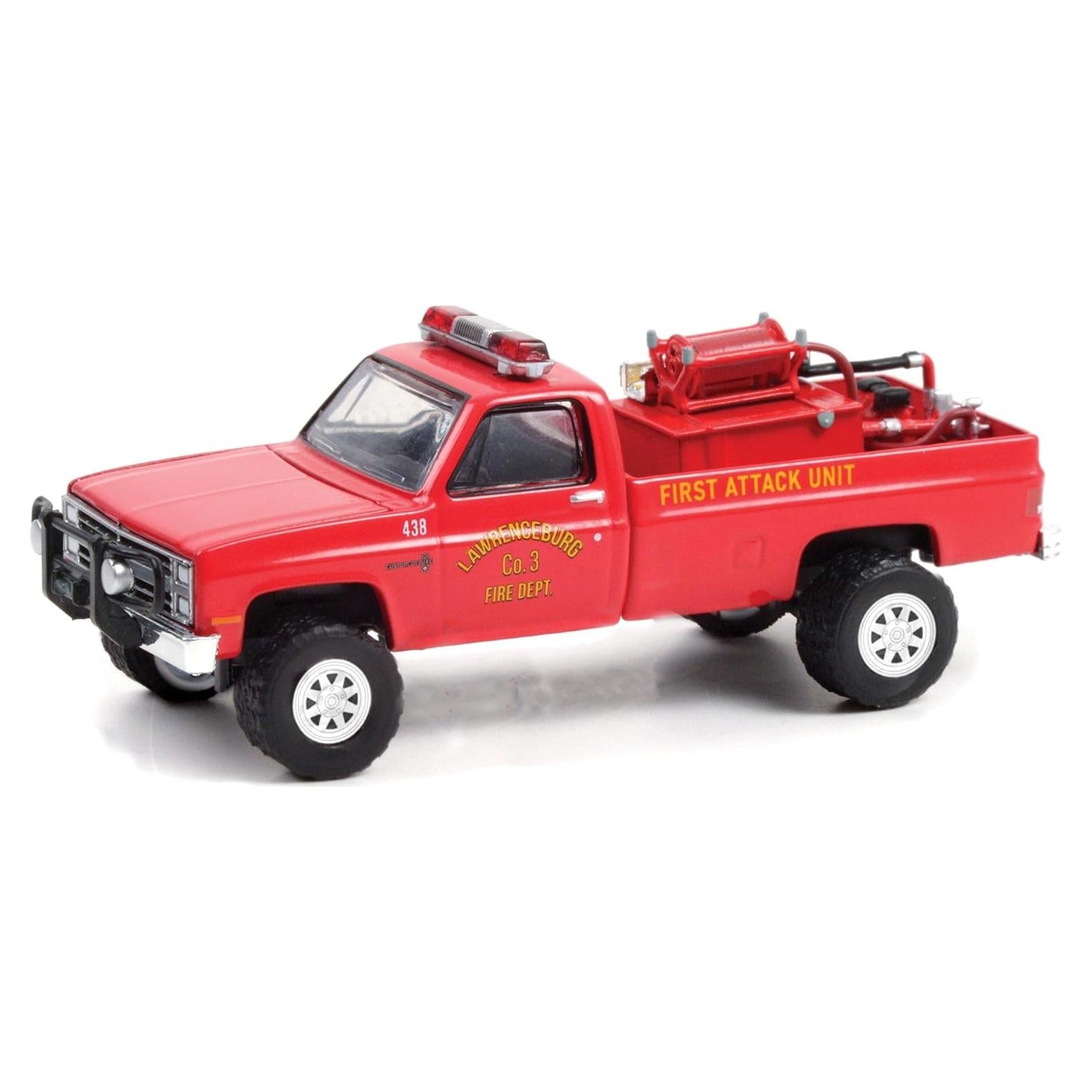 Camión Pickup Chevrolet C20 Custom Deluxe 1:64 Greenlight