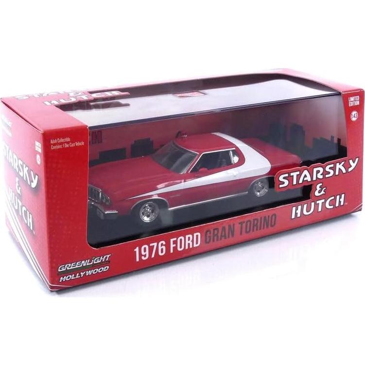 Auto Diecast Greenlight 86442 Ford Gran Torino 1:43 Rojo