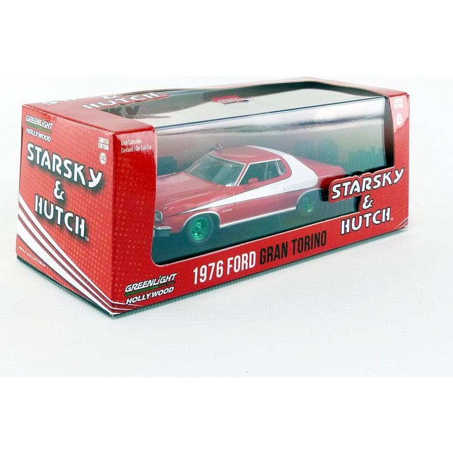 Auto Diecast Greenlight 86442 Ford Gran Torino 1:43 Rojo