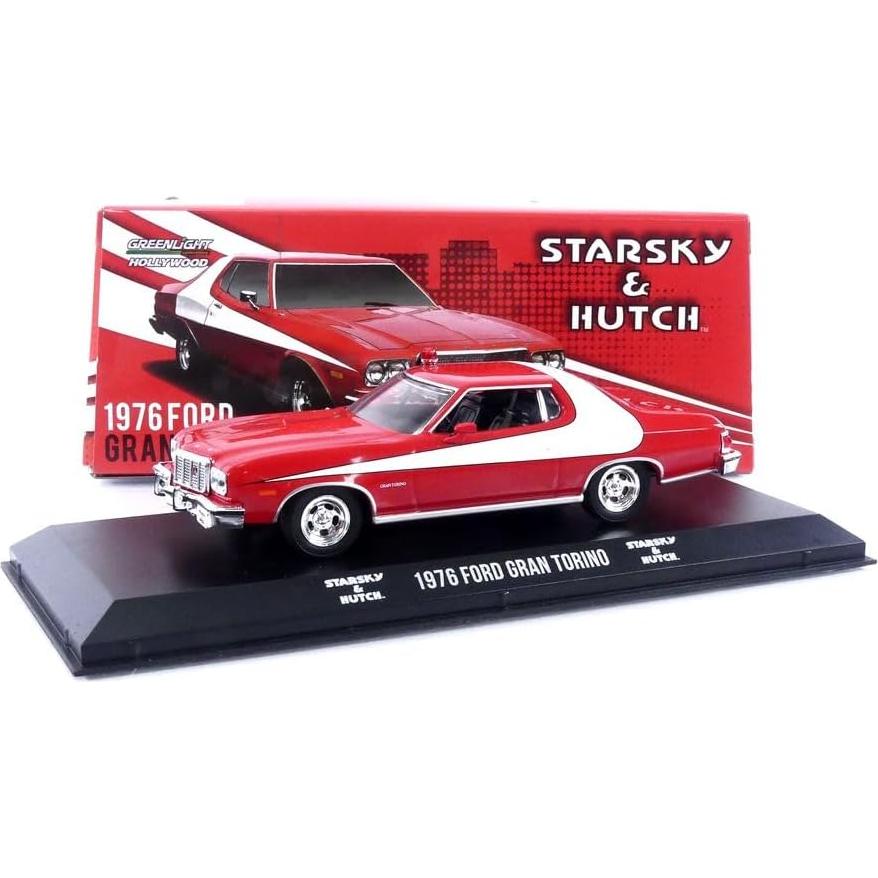 Auto Diecast Greenlight 86442 Ford Gran Torino 1:43 Rojo