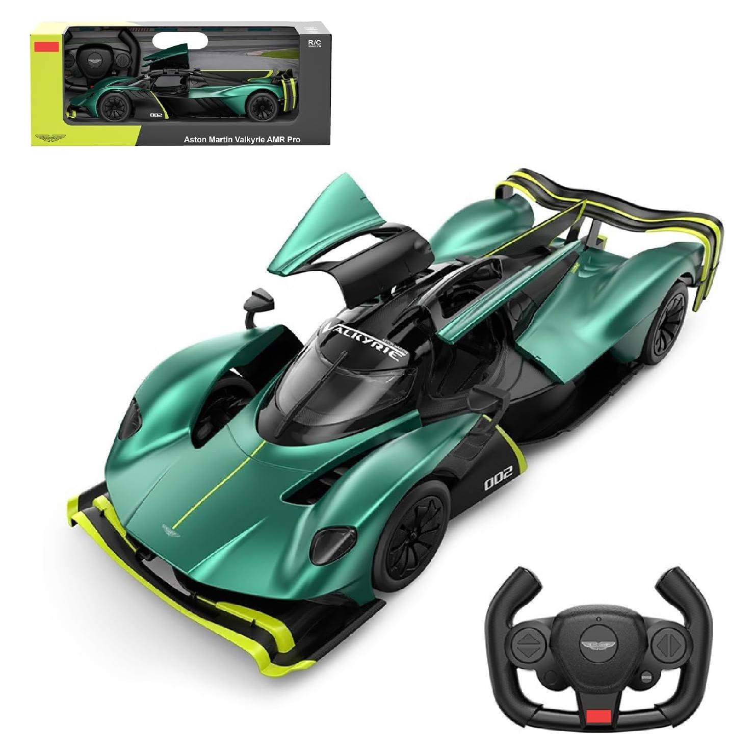 Coche RC Aston Martin Valkyrie AMR Pro 1:14 Verde Oscuro