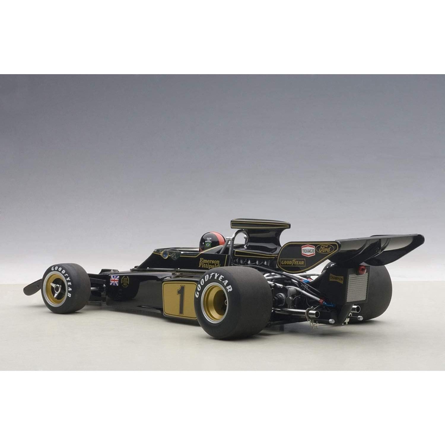 Autoart Lotus 72E 1973 Emerson Fittipaldi 1:18 con figura